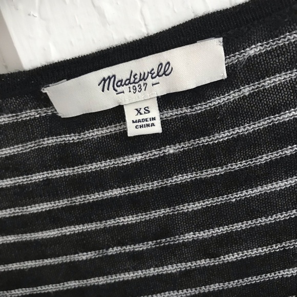 Madewell Knit Crop Pullover Sweater - Picture 2 of 6